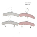 Padded Cotton Clothes Kid Chilidren Clip Hanger